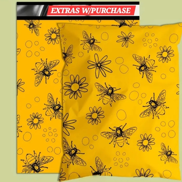 NWT -  20ct. 14.5x19 Polymailers Bonus: Random Thank You Cards And Stickers - Picture 1 of 2
